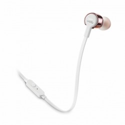 AURICULARES JBL IE T210 WHITE/ROSE GOLD